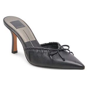 Dolce Vita Black Heeled Mules